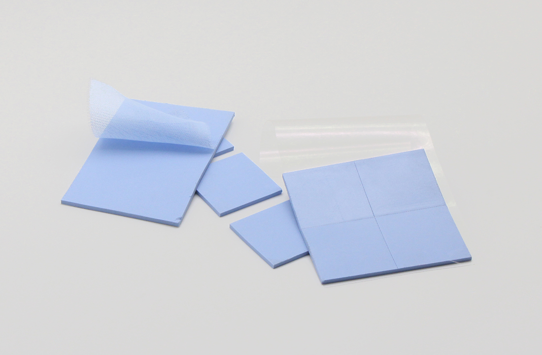 帶玻纖導熱硅膠片 帶玻纖導熱硅膠片